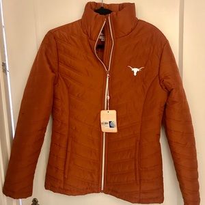 University of Texas Burnt Orange Puffer Jacket